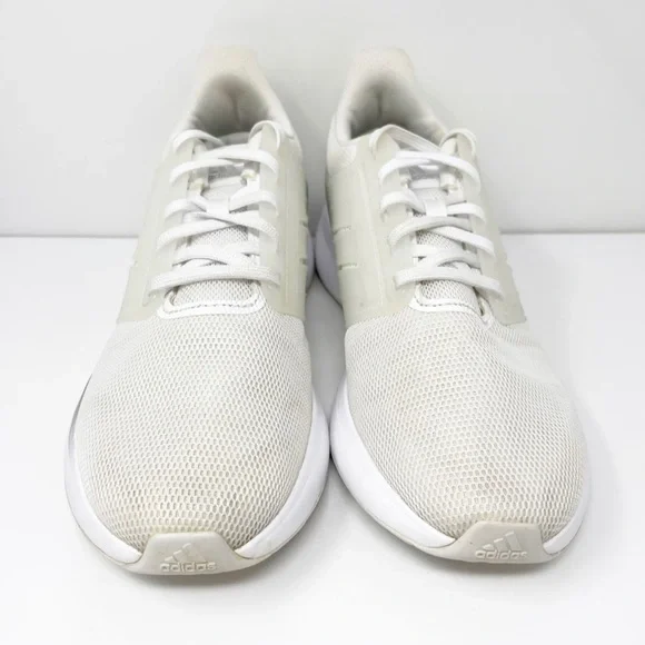 adidas gazelle silver green womens adidas EQ19 Run Shoes Cloud White / Cloud White / Silver Metallic   Heppo.com